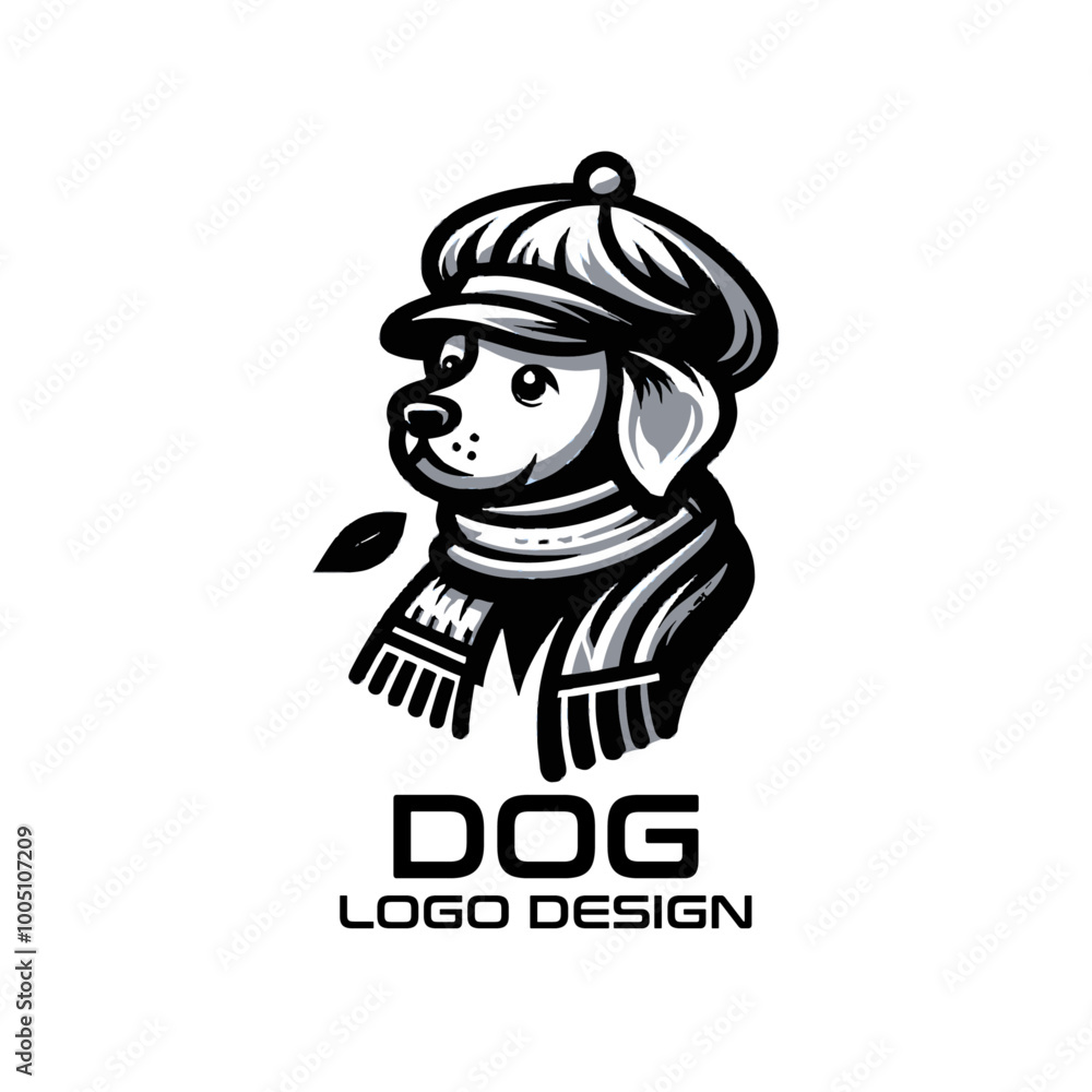 Dog Vector Logo Design Dog Vector Logo Design