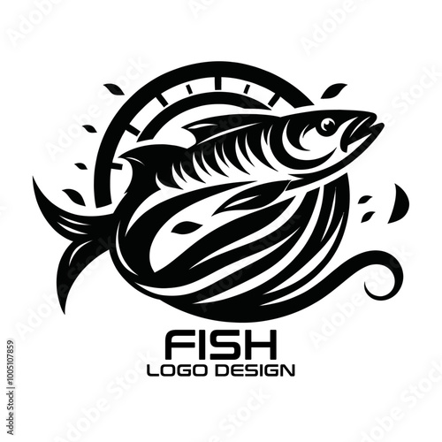 Fish Vector Logo Design
