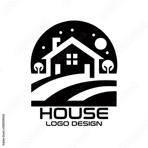 House Vector Logo Design photo