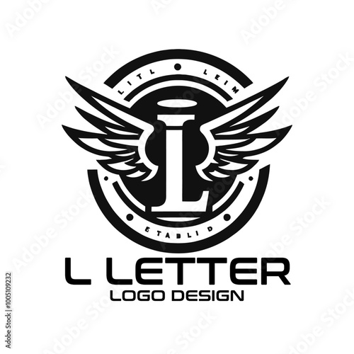 L Letter Vector Logo Design
