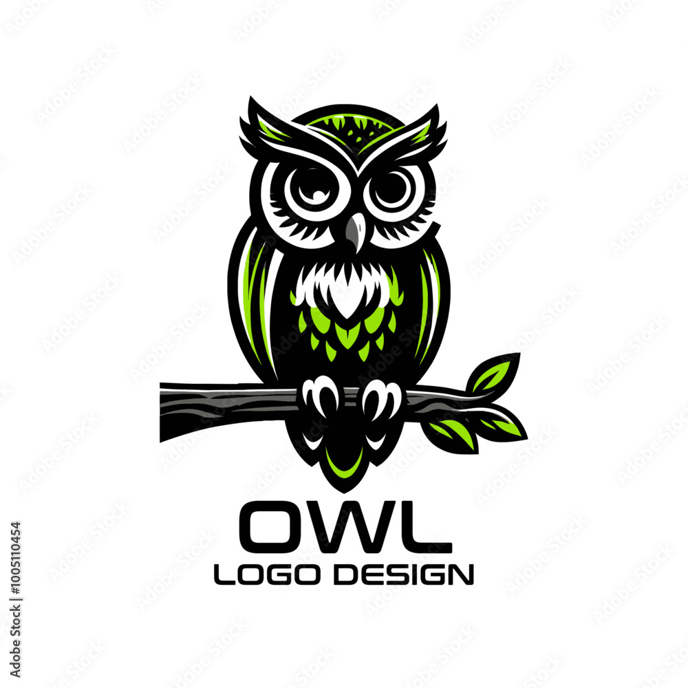 Owl Vector Logo Design Owl Vector Logo Design