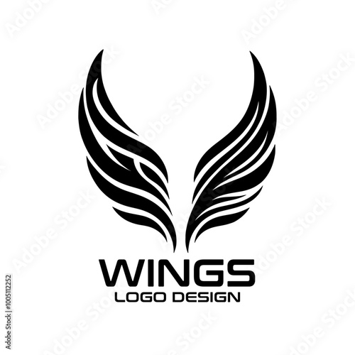 Wings Vector Logo Design