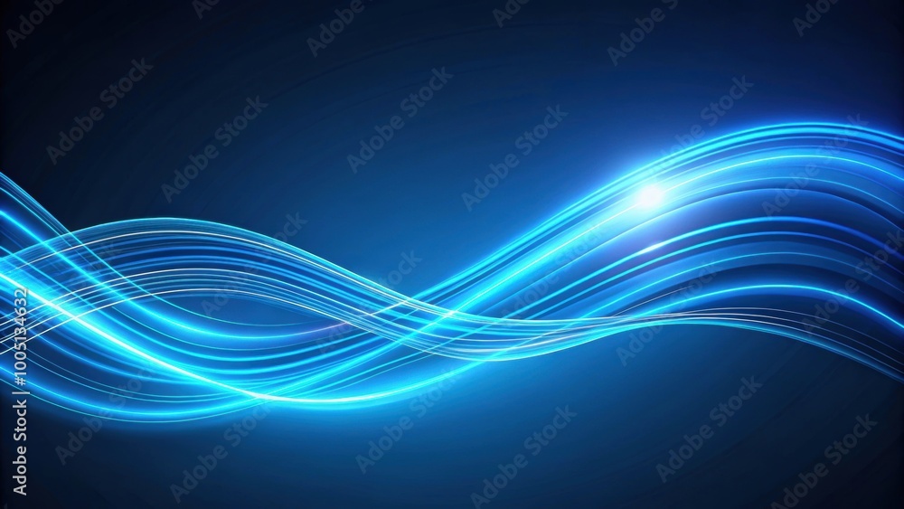 Abstract blue background with glowing neon curvy lines, render, abstract, blue, background, glowing, curvy, lines, illuminated Abstract blue background with glowing neon curvy lines, render, abstract, blue, background, glowing, curvy, lines, illuminated