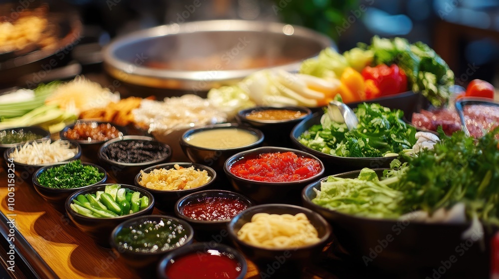 Fresh Ingredients for a Vibrant Cooking Scene Fresh Ingredients for a Vibrant Cooking Scene