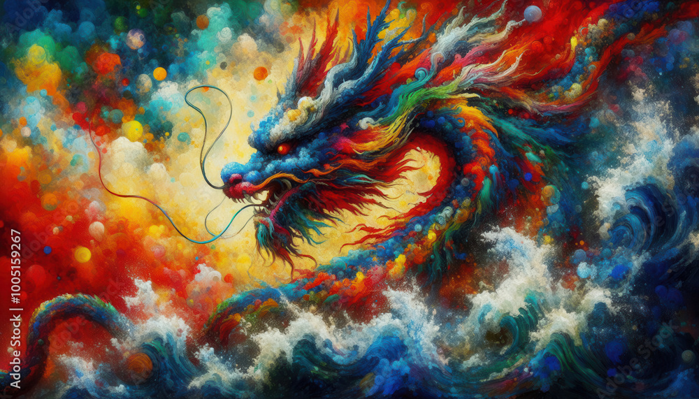 Obraz premium 龍 Dragon