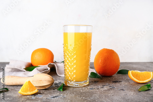 Freshly squeezed orange jui...