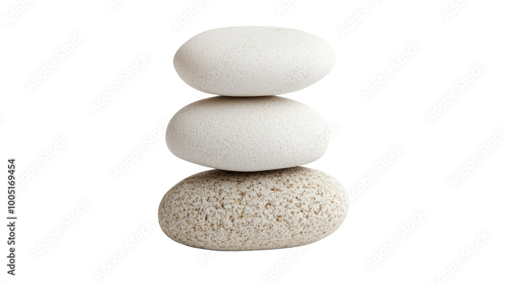stones balanced in a zen formation on a transparent background stones balanced in a zen formation on a transparent background