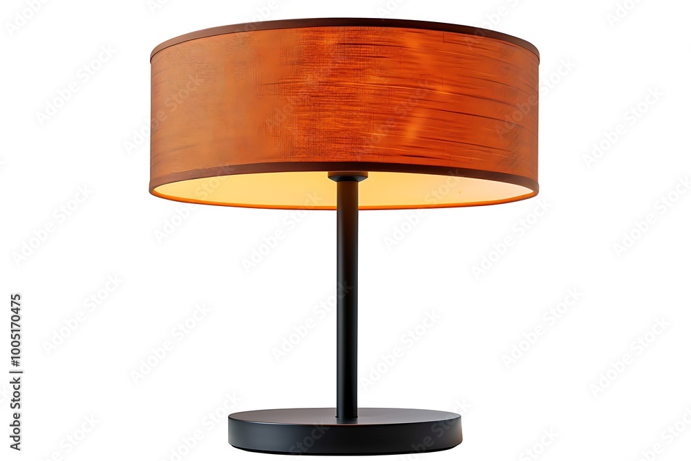 Modern table lamp isolated on white background. Modern table lamp isolated on white background.