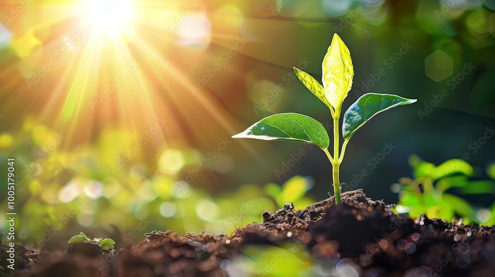 New Life Growing in Sunlight New Life Growing in Sunlight