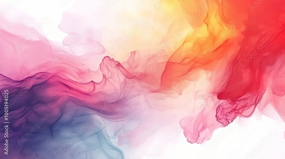 Obraz premium Abstract Colorful Flowing Background Design