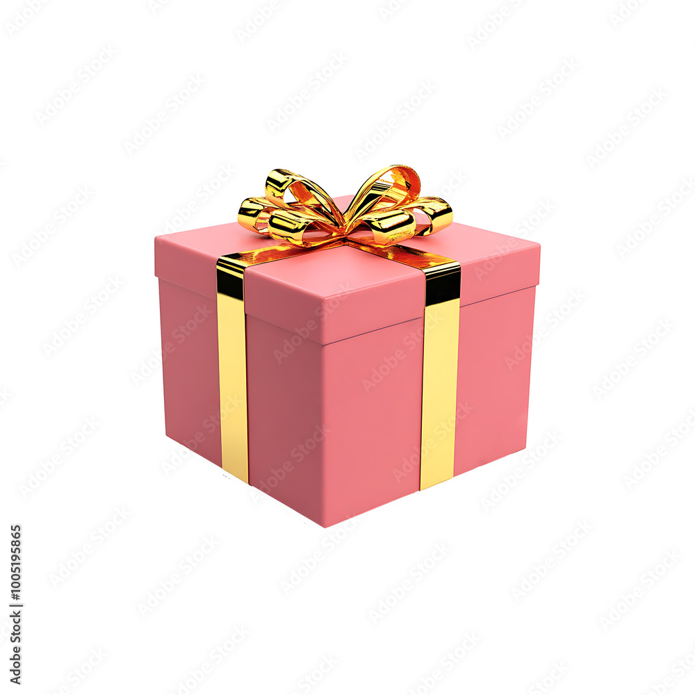 Obraz premium Gift box isolated on white background