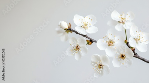 Delicate White Blossoms