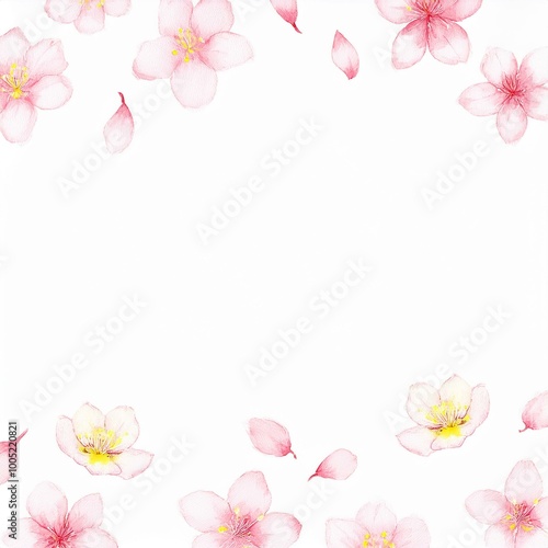 桜の背景