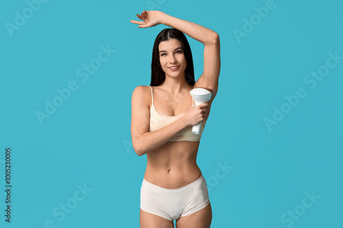 Beautiful young happy woman...