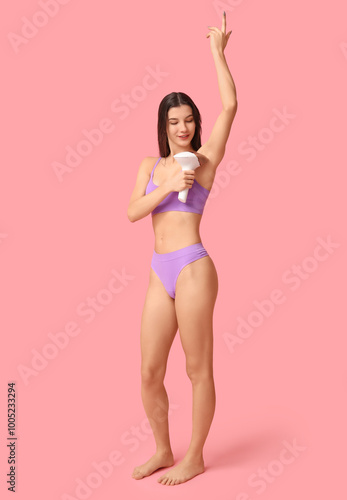 Beautiful young happy woman...