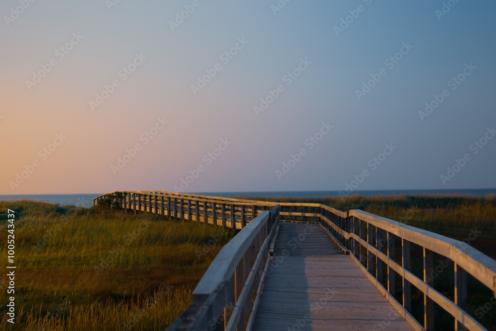 Fototapeta premium Boardwalk to Tranquility