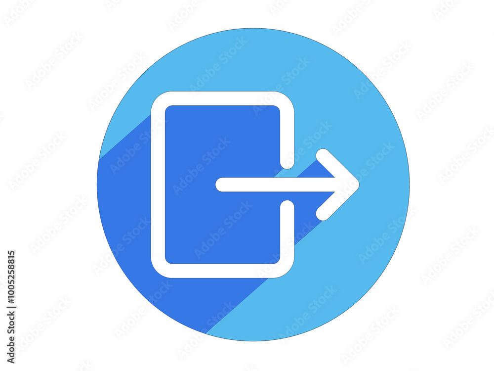 log out icon vector. vector symbol logout , arrow and door icon exit. Logout sign icon. Caribbean blue logout icon log out icon vector. vector symbol logout , arrow and door icon exit. Logout sign icon. Caribbean blue logout icon