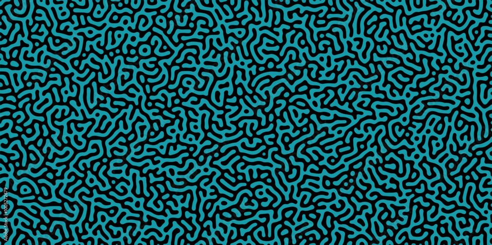 Abstract truing organic wallpaper Turing reaction diffusion monochrome seamless pattern with chaotic motion. Generative algorithm psychedelic background. Reaction-diffusion or truing pattern formation Abstract truing organic wallpaper Turing reaction diffusion monochrome seamless pattern with chaotic motion. Generative algorithm psychedelic background. Reaction-diffusion or truing pattern formation