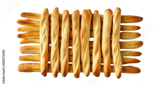 breadstick on transparent background photo