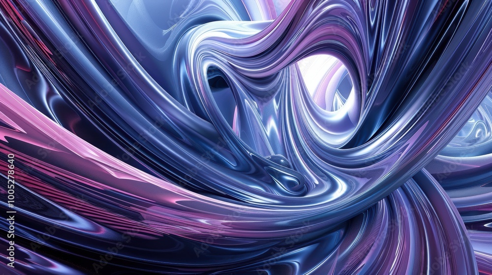 Abstract Swirling Purple and Blue Liquid Texture Abstract Swirling Purple and Blue Liquid Texture