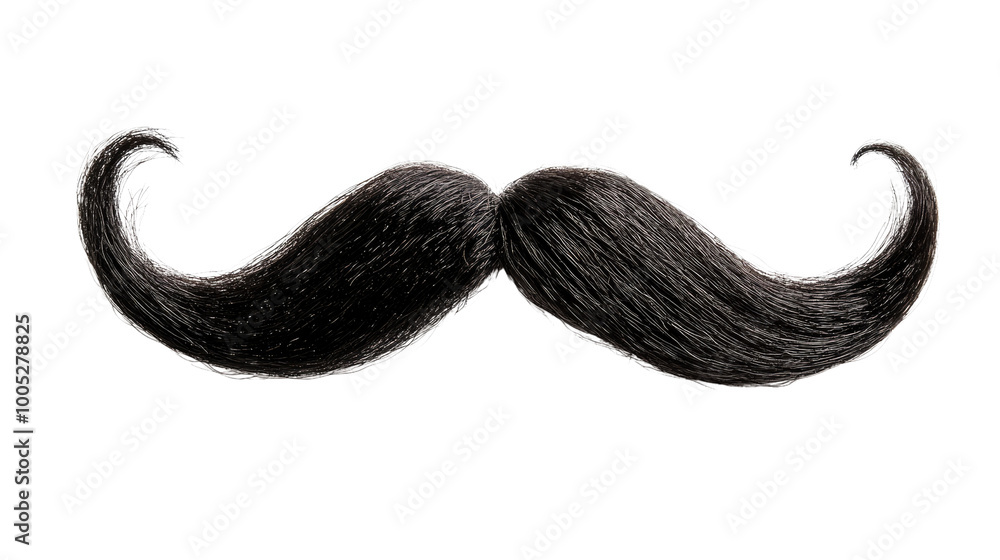 mustache on a transparent background mustache on a transparent background