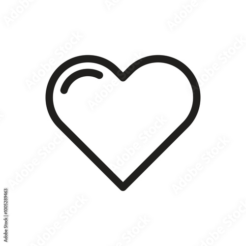 Love Icon - Line