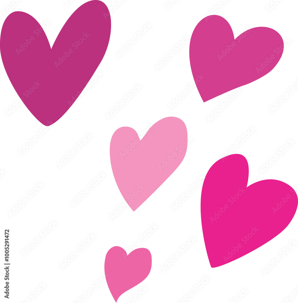 set of hearts set of hearts