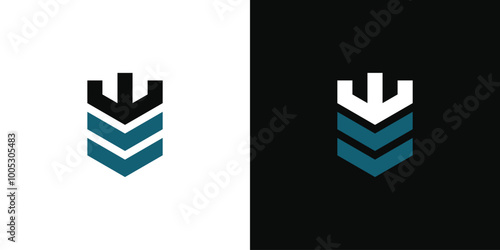 Castle logo design, abstrack fortress. Premium Vector