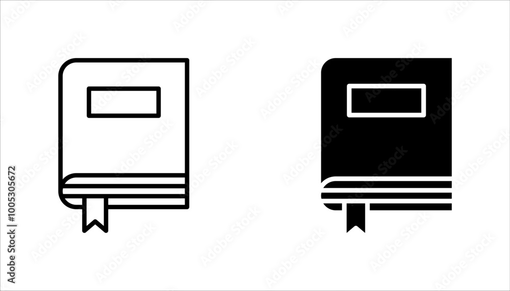 Book icon set, Collection of literary book icons, Textbook icons, isolated on white background. Book icon set, Collection of literary book icons, Textbook icons, isolated on white background.