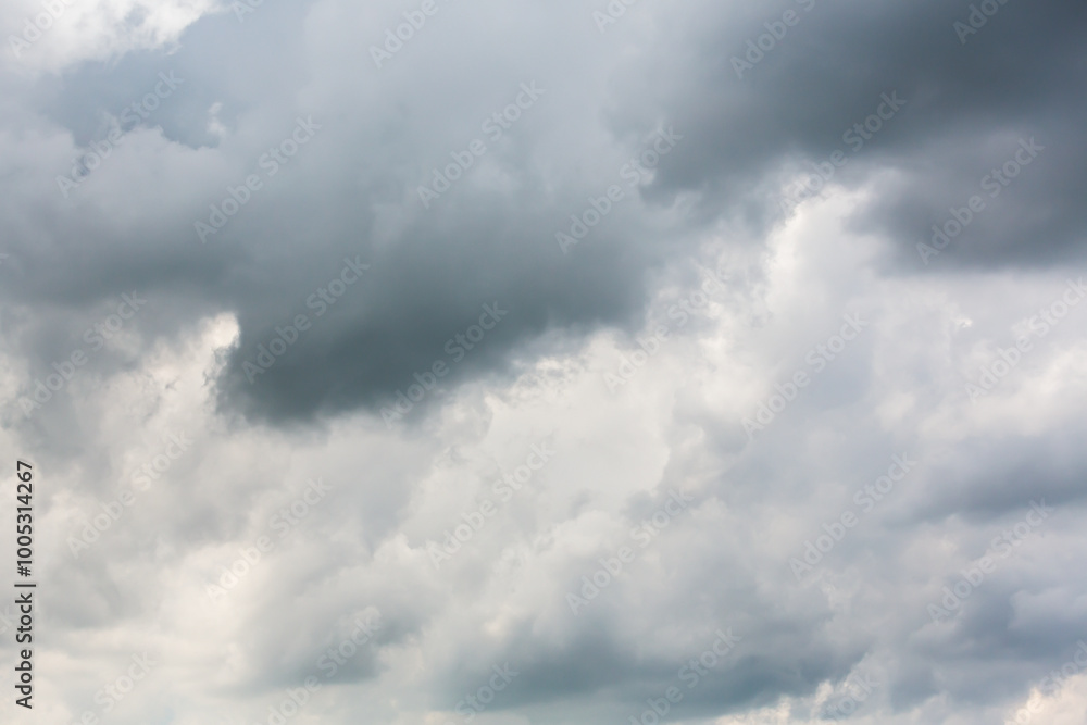 dark ominous clouds before storm during rainy day. dark ominous clouds before storm during rainy day.