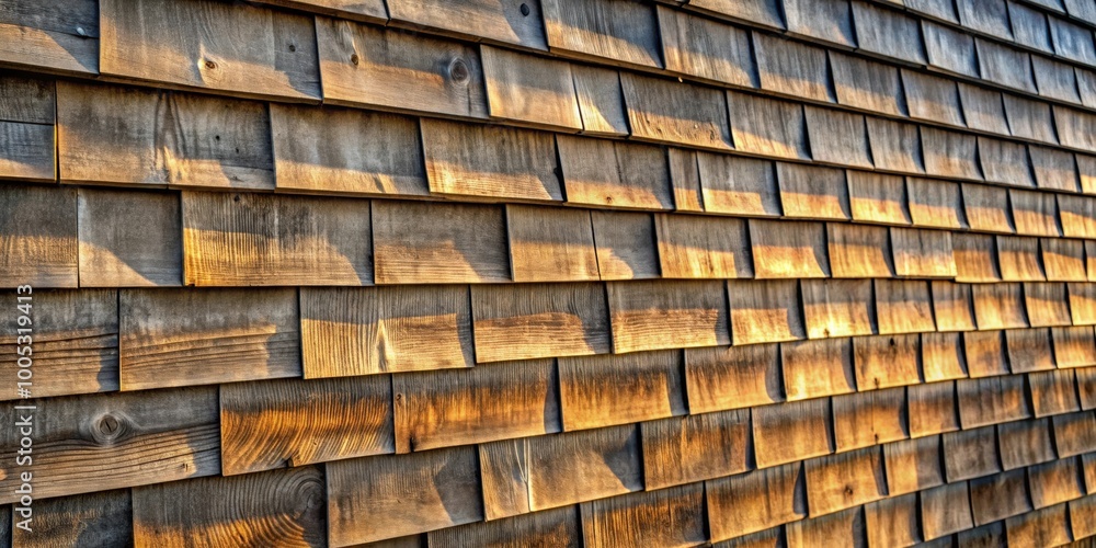 Faded and grayed cedar clapboard siding in the early morning light , weathered, aged, vintage, wood, exterior, building material Faded and grayed cedar clapboard siding in the early morning light , weathered, aged, vintage, wood, exterior, building material