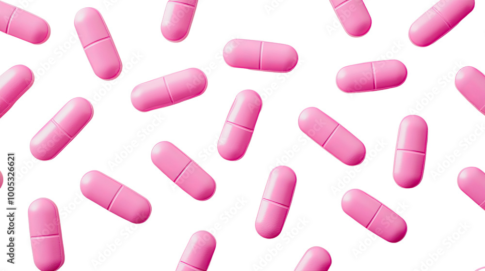 pills on a transparent background pills on a transparent background