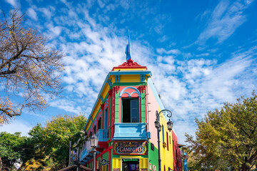 Keuken achterwand Buenos Aires Levendige huizen in Caminito La Boca  © Itza