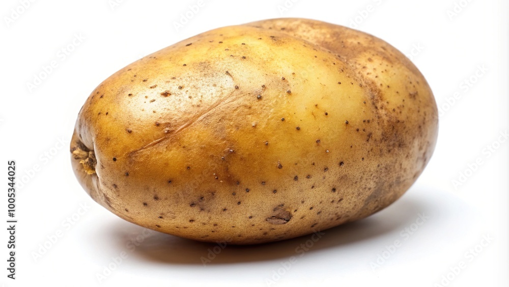 Potato press tool isolated on white background with fisheye effect Potato press tool isolated on white background with fisheye effect