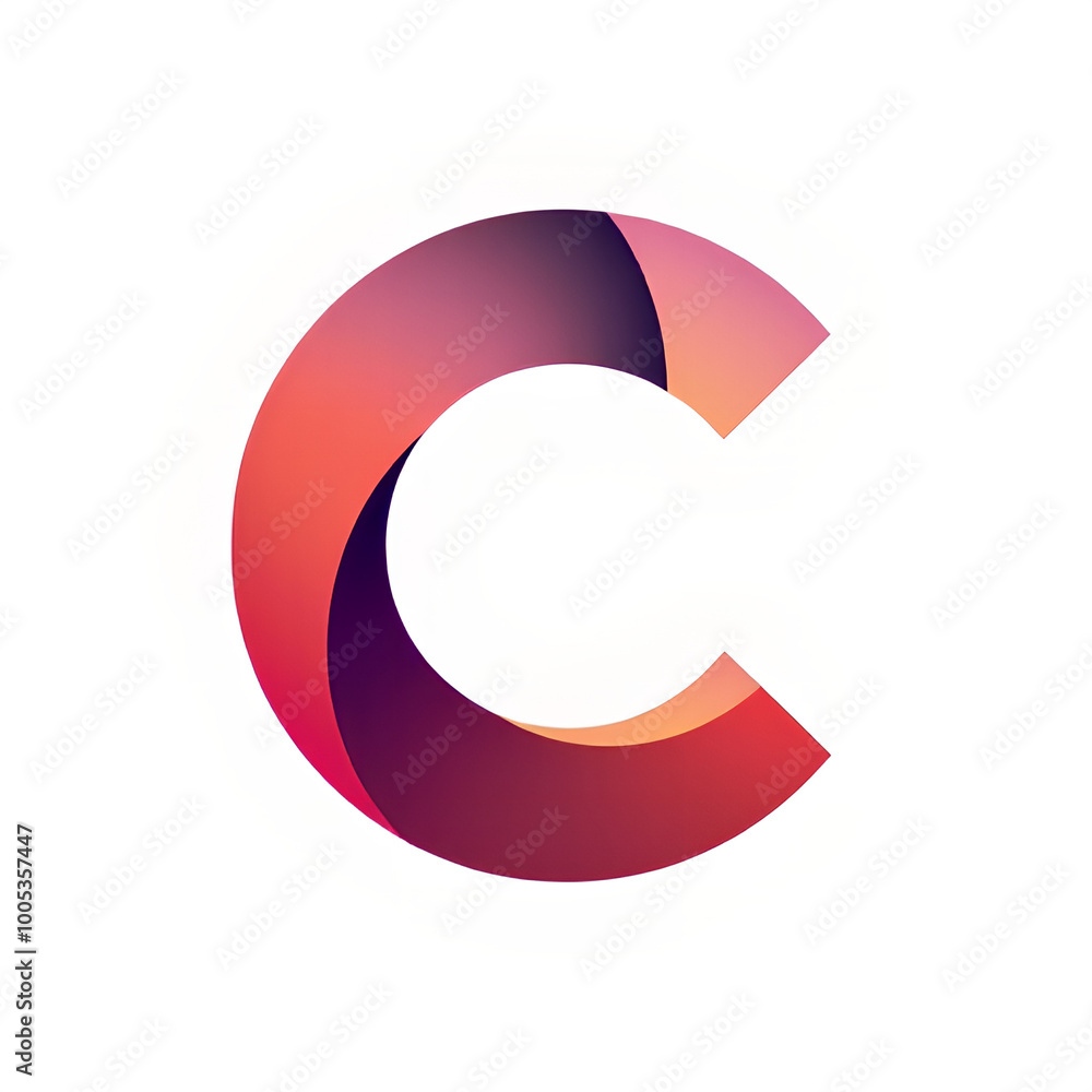modern logo embodies the shape of the capital letter C modern logo embodies the shape of the capital letter C