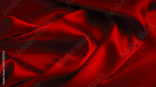 Black dark red cherry burgundy background. Silk satin fabric. Luxury elegant rich premium beautiful festive style. Shiny silky glitter shimmer. Drapery. Design. Valentine romance Birthday.