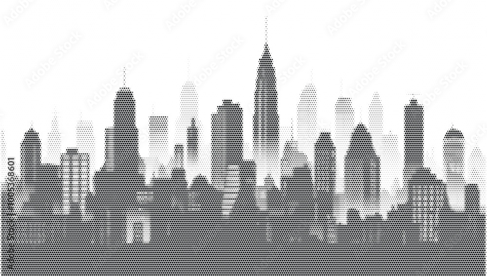 Abstract halftone dotted pattern for background Abstract halftone dotted pattern for background