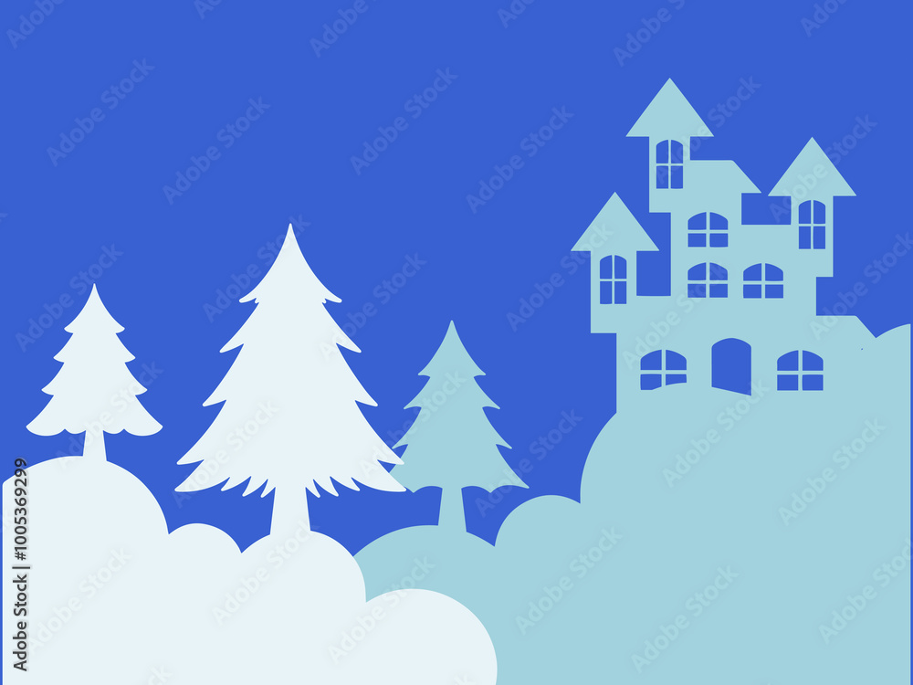 Merry Christmas Day Background illustration Merry Christmas Day Background illustration