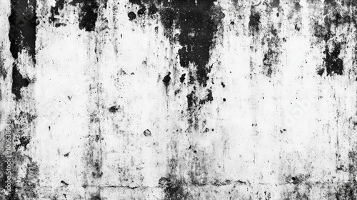 Wallpaper Mural Abstract black and white grunge background with a distressed, weathered texture, perfect for creating a raw, edgy design Torontodigital.ca