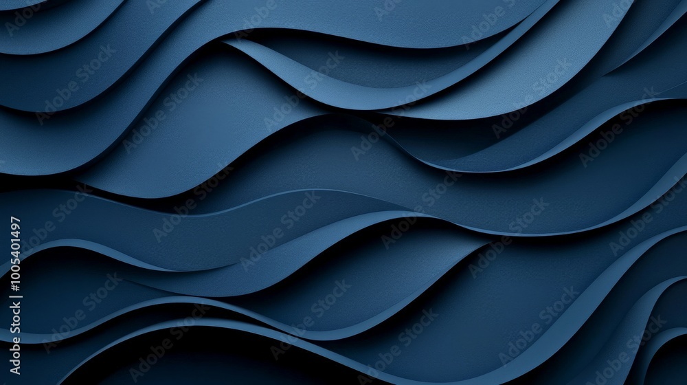 Fototapeta premium Matte dark navy background with minimal texture, evoking a deep and tranquil mood, perfect for modern designs
