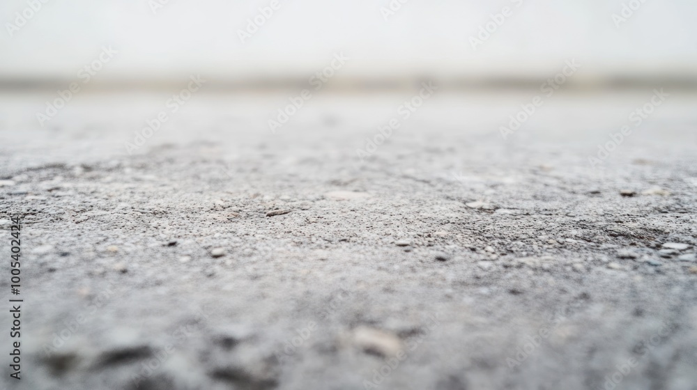 A close-up view of a textured gray surface, resembling concrete or asphalt. A close-up view of a textured gray surface, resembling concrete or asphalt.