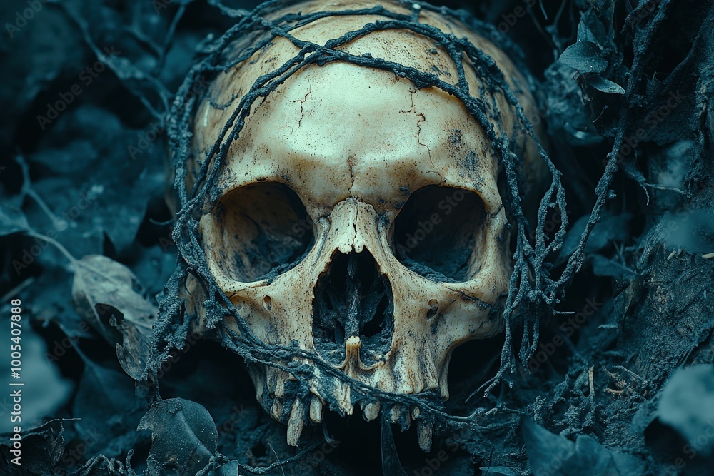 Skeleton Skull Skeleton Skull