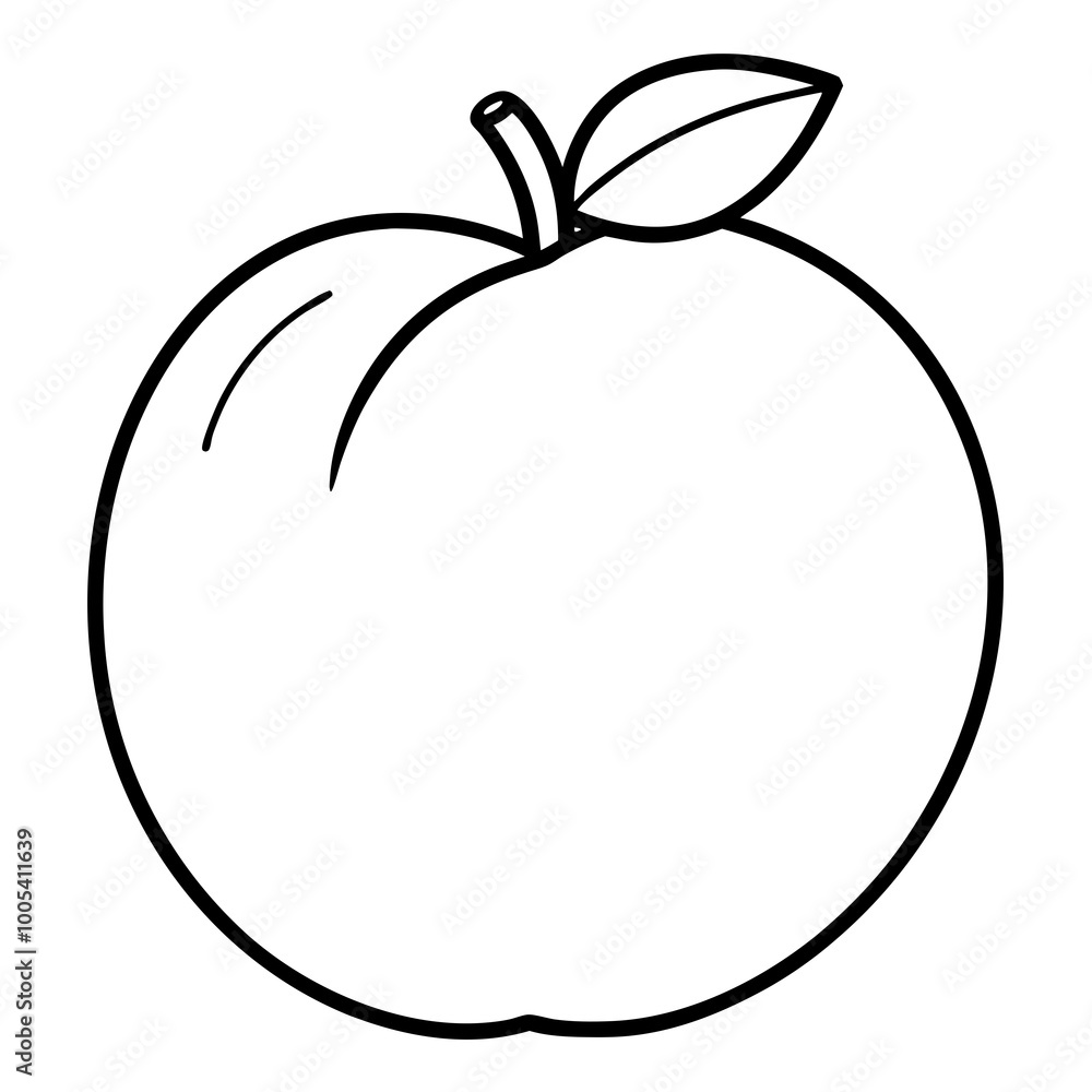 Playful Vector Art of a Fuzzy Peach with a Leaf Showcasing Nature's Beauty
Playful Vector Art of a Fuzzy Peach with a Leaf Showcasing Nature's Beauty