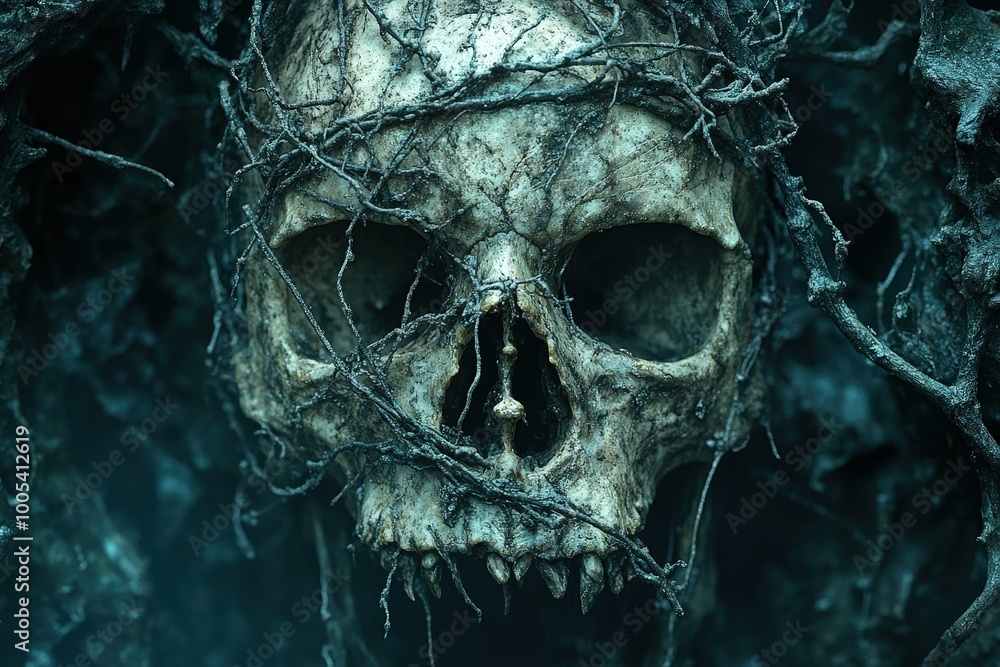 Skeleton Skull Skeleton Skull