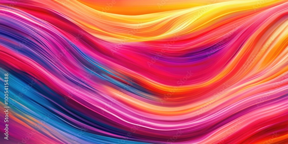 Obraz premium Abstract Wavy Lines Background