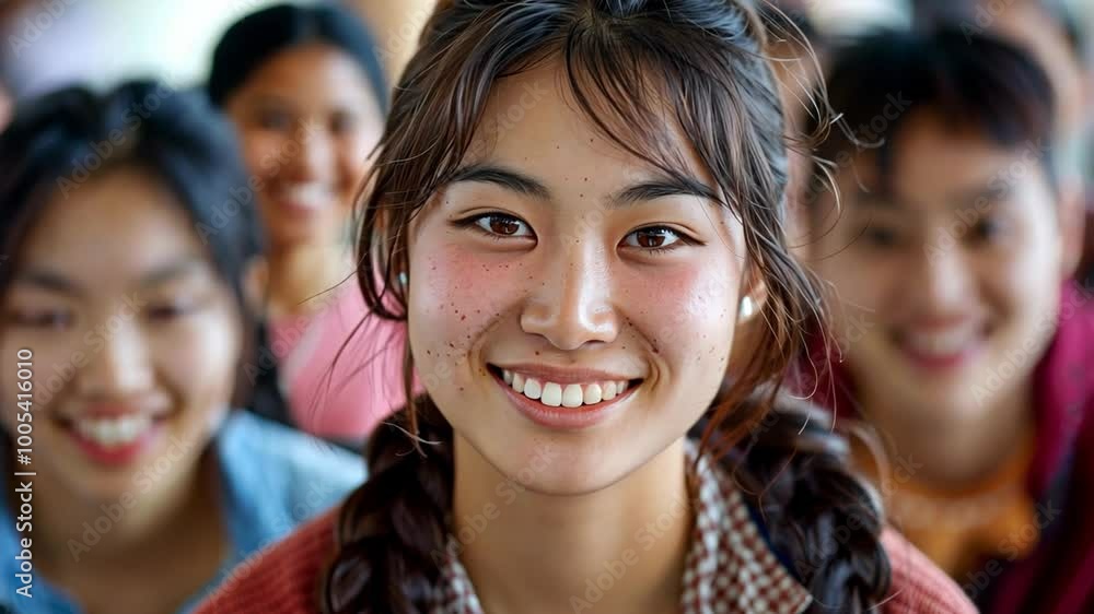 A cheerful group of students enjoys a fun learning environment in their classroom. Each student shares laughter, expressing joy during their interaction with one another. A cheerful group of students enjoys a fun learning environment in their classroom. Each student shares laughter, expressing joy during their interaction with one another.