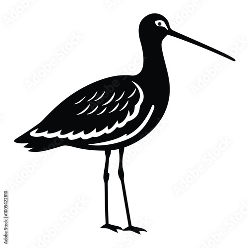 Heron silhouette victor art illustration eps photo