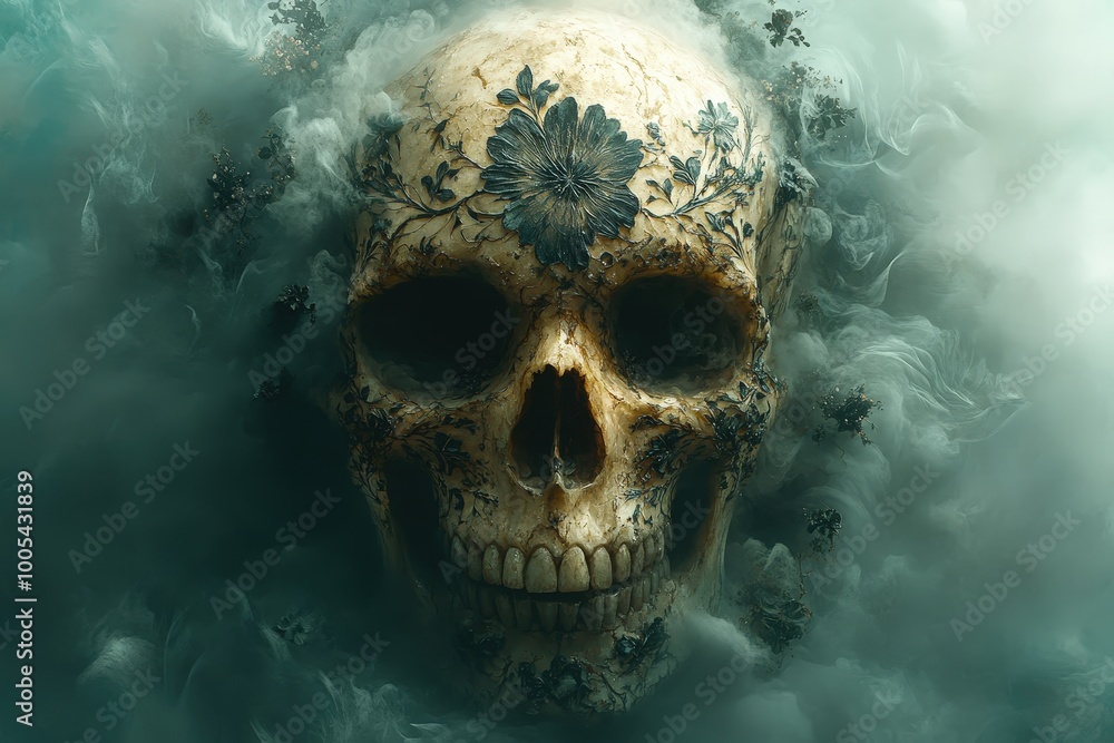 Skeleton Skull Skeleton Skull