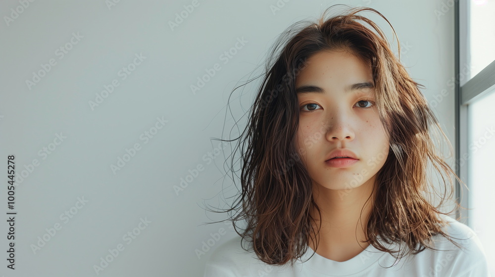 若いファッションモデルのポートレート 若いファッションモデルのポートレート