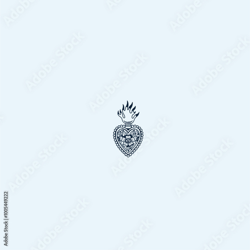 THESE HIGH QUALITY SACRED HEART JESUS VECTOR FOR USING VARIOUS TYPES OF DESIGN WORKS LIKE T-SHIRT, LOGO, TATTOO AND HOME WALL DESIGN